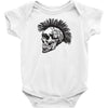 evil skull Baby Onesie