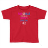 pink or blue mommy is expecting number 2 new Toddler T-shirt