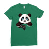 Gamer Panda Ladies Fitted T-Shirt
