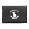 I Don't Eat Cock I'm Vegan Accessory Pouches