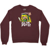 smash all the pots clearance Crewneck Sweatshirt