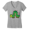 funny animal Women's V-Neck T-Shirt