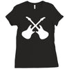 guitar gig concert tour band custom personal Ladies Fitted T-Shirt