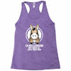 not stubborn Racerback Tank