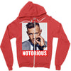 conor mcgregor notorious Zipper Hoodie