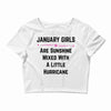 January Girls Crop Top