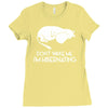 retro hippo cartoon anime classic Ladies Fitted T-Shirt