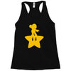 mario's shot Racerback Tank