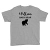 Daddy Bear - Baby Bear Custom Name Youth Tee