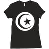 tunisia international support your country  sport flag sport Ladies Fitted T-Shirt