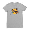 bat man and robin Ladies Fitted T-Shirt