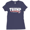 trump for president 2016 make america great again Ladies Fitted T-Shirt