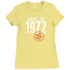 Made In 1972 All Original Parts Ladies Fitted T-Shirt