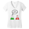 you're overreacting Women's V-Neck T-Shirt