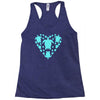 sea turtle sea life Racerback Tank
