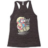 nerd attack Racerback Tank