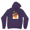 pug in a crew Hoodie