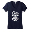 my brain has too many tabs open Women's V-Neck T-Shirt