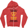 I'm Raising A Child With Childhood Cancer What's Your Super Power Zipper Hoodie