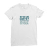 i like coffee Ladies Fitted T-Shirt