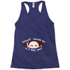 May Peeking Out Asian Baby Boy Racerback Tank