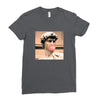 Michelangelo David Bubble Gum Ladies Fitted T-Shirt