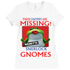 Sherlock Gnomes Ladies Fitted T-Shirt