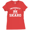 university of skaro Ladies Fitted T-Shirt