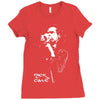 nick cave microphone Ladies Fitted T-Shirt