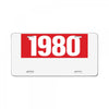 1980 Hypebeast License Plate