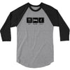 eat,sleep,golf 3/4 Sleeve Shirt