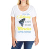Butterfly Miracles Ladies Curvy T-Shirt