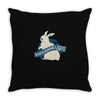 jurassic bunnies Throw Pillow