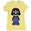 mario Ladies Fitted T-Shirt