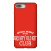 grumpy old git club iPhone 8 Plus