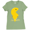 i'm happy Ladies Fitted T-Shirt