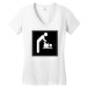 game over baby Women's V-Neck T-Shirt
