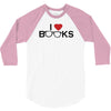 i love books 3/4 Sleeve Shirt