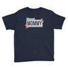 blessed mommy with flower white color Youth Tee