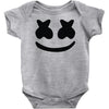 marshmello face Baby Onesie
