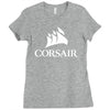 corsair custom Ladies Fitted T-Shirt