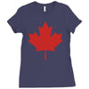 canada international baseball Ladies Fitted T-Shirt