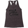reel girls fish Racerback Tank