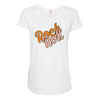 ROCK N ROLL Maternity Scoop Neck T-shirt