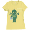 monster issues cthulhu Ladies Fitted T-Shirt