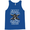 funny rude fart ninja ideal birthday gift or present Tank Top