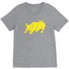 bull spain espana football animal tee all present sz new V-Neck Tee
