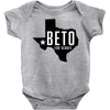 Beto For Senate Texas Map Baby Bodysuit