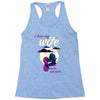 to the moon and back Racerback Tank