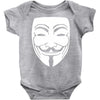 anonymous mask Baby Onesie